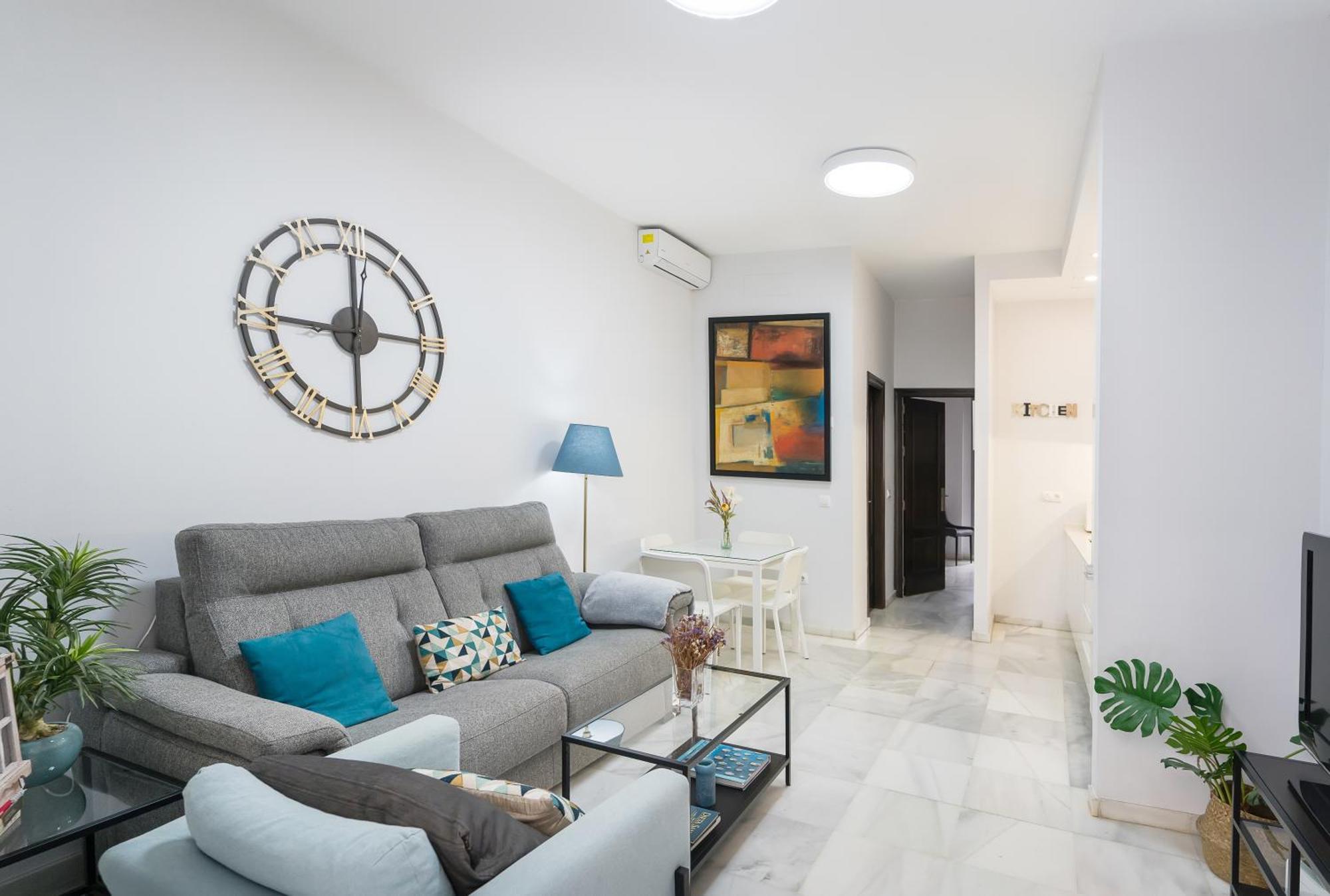 Apartamento Triana Deluxe Con Patio Privado Sevilha Exterior foto