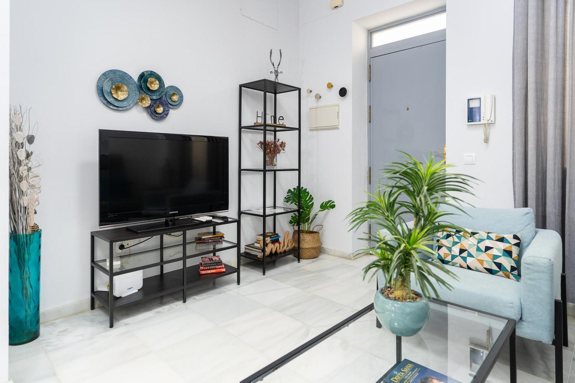 Apartamento Triana Deluxe Con Patio Privado Sevilha Exterior foto