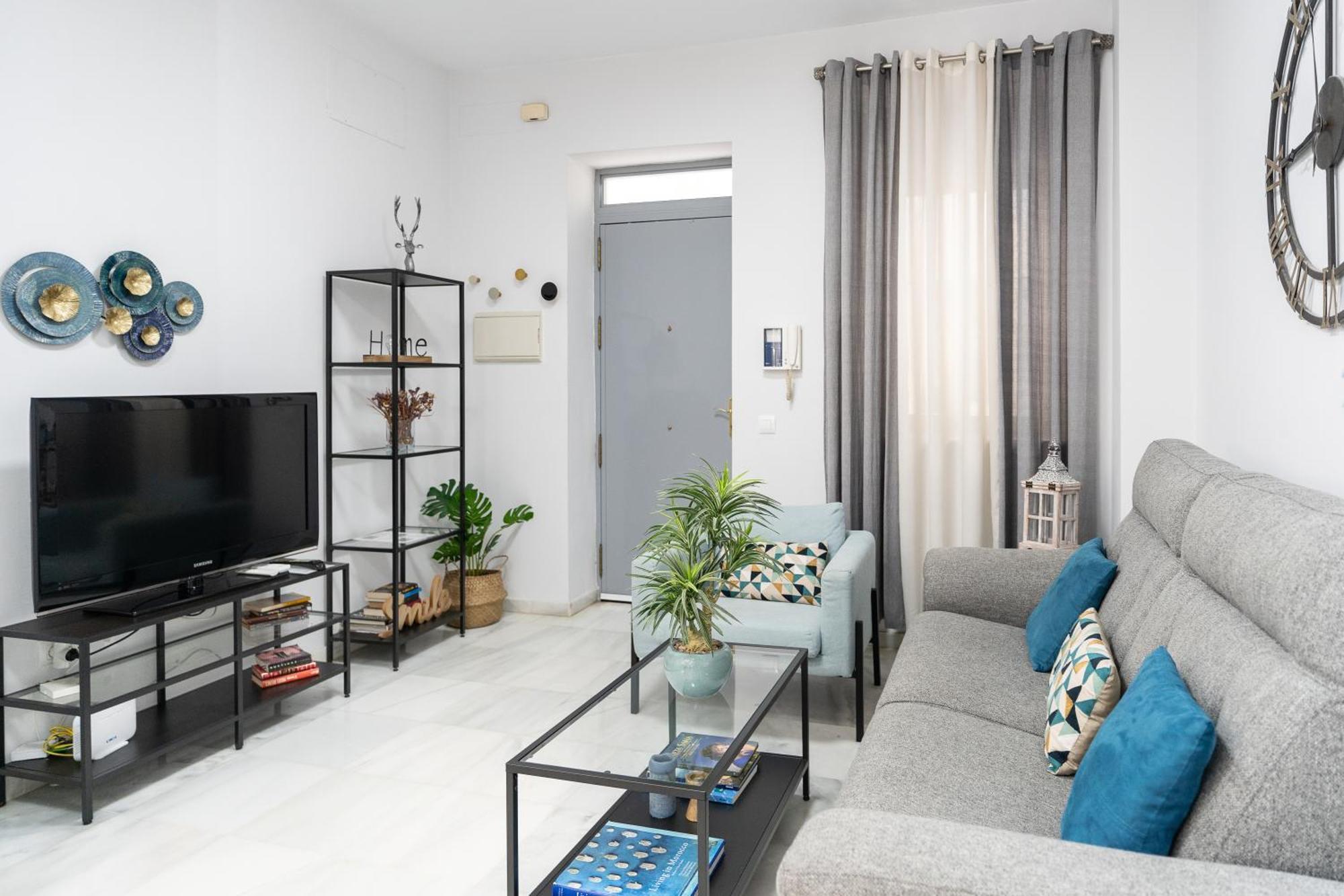Apartamento Triana Deluxe Con Patio Privado Sevilha Exterior foto